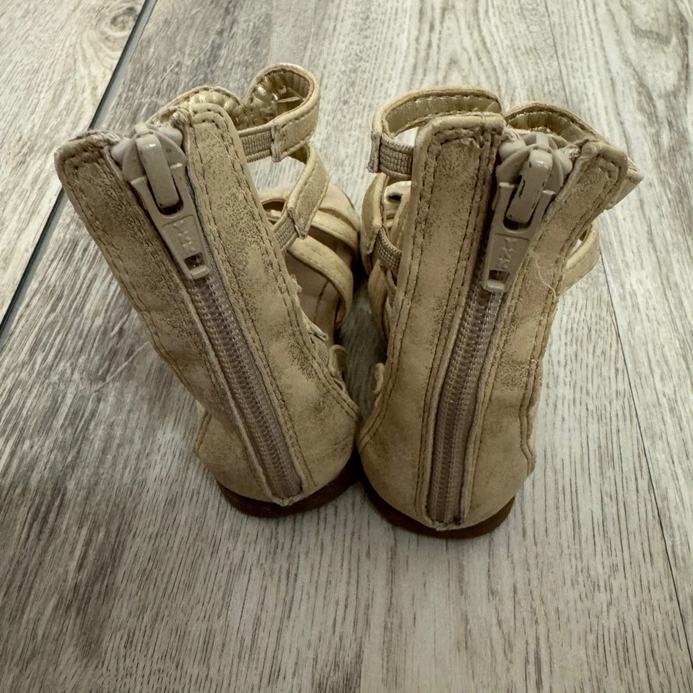 The Children's Place Tan Gladiator Sandals